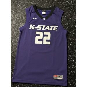 Kansas State Mens SMALL Nike Basketball Jersey #22 Purple
